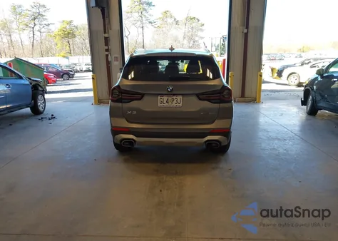 2024 BMW X3 xDrive30I from USA, damaged, VIN 5UX53DP04R9W14910